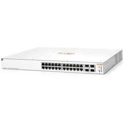 Aruba Instant On 1930 24-Port Gb Ethernet 24xGE PoE (370W), 4X 1G/10G SFP+, L2+ Smart Switch US Cord (JL684A#ABA)