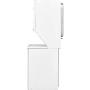 Frigidaire FFLE3900UW 27 Inch Electric Laundry Center with 3.9 cu. ft. Washer Capacity in White
