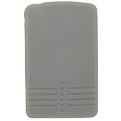 SEGADEN Silicone Cover Protector Case Holder Skin Jacket Compatible with MAZDA 4 Button Smart Card Remote Key Fob CV4534 Gray