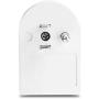 Single Surge Protector Plug, Grounded Outlet Wall Tap Adapter with Indicator Light, 1 Outlet,245J/125V, UL, White, 2Pack