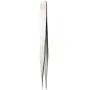 High Precision Tweezers,4.7'' Fine-Tip Tweezers,Non-Serrated Anti-Static Stainless Steel Tweezers for Craft,Jewelry,Electronics,Cell Phone Repair,Laboratory Work(3 Pcs,Silver)