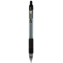 Zebra Pen Z-Grip Retractable Ballpoint Pen, Medium Point, 1.0mm, Black Ink, 7 Pack