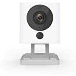 Wyze Cam 1080p HD Indoor WiFi Smart Home Camera with Night Vision, 2-Way Audio, Works with Alexa & the Google Assistant, White, 1-Pack
