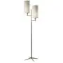 Adesso 3474-01 Davis Floor Lamp, 69.75 in, 2X 60W Incandescent/ 13W CFL, Matte Black & Antique Brass, 1 Home Decor Lighting Adesso 3474-01 Davis Floor Lamp, 69.75 in, 2X 60W Incandescent/ 13W CFL, Matte Black & Antique Brass, 1 Home Decor Lighting