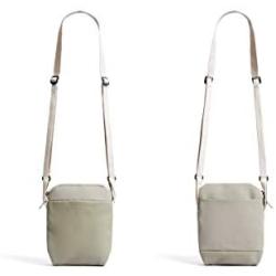 Bellroy City Pouch Premium (Leather Cross-Body Bag, e-Reader or Small Tablet, Wallet, Sunglasses, Phone) - Lichen