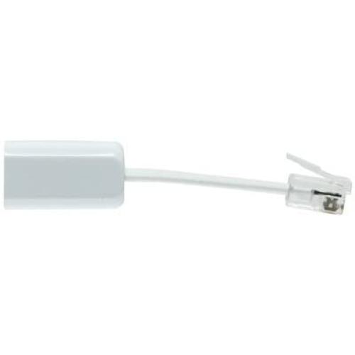 1 x Telephone Cord Detangler - Extended Rotating - White - Phone Cord Detangler Master Cables Product