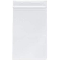 Plymor Heavy Duty Plastic Reclosable Zipper Bags, 4 Mil, 4'' x 6'' (Pack of 200)