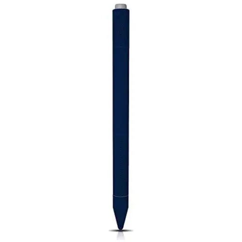 AWINNER Silicone Case Compatible with Surface Pen Holder Sleeve Skin Pocket Cover Accessories for 2017 New Surface Pen,with Protective Nib Covers (Blue)
