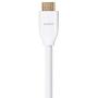 Monoprice Certified Premium HDMI Cable - White - 3 Feet | 4K@60Hz, HDR, 18Gbps, 28AWG, YUV 4:4:4