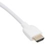 Amazon Basics High Speed 1.4B HDMI Cable - Supports Ethernet, Full HD 3D, 4K HDR and ARC (4K@60Hz, 18Gbps) - 3 Foot, White