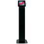 CTA Digital: Premium Locking Floor Stand Kiosk for iPad 10.2-Inch (7th & 8th Gen.), 11-Inch iPad Pro/iPad Air 3/iPad Gen. 5-6/iPad Pro 10.5/Galaxy Tab A 9.7''/ S2 9.7''/ 3 10.1''/ 4 10.1'', Black