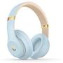 Beats Studio3 Wireless Headphones - The Beats Skyline Collection - Crystal Blue (Renewed)