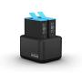 Dual Battery Charger + Battery (HERO9 Black) - Official GoPro Accessory (ADDBD-001)