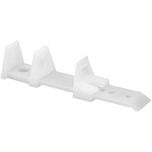Prime-Line Products N 6564 Bypass Door Bottom Guide, Nylon,(Pack of 2)