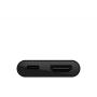 Belkin USB-C to HDMI Adapter + Charge (Supports 4K UHD Video, Passthrough Power up to 60W for Connected Devices) MacBook Pro HDMI Adapter (AVC002btBK)