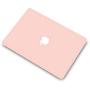 KECC Laptop Case Compatible with Old MacBook Pro 13'' Retina (-2015) w/Keyboard Cover Plastic Hard Shell Case A1502/A1425 2 in 1 Bundle (Pale Pink)
