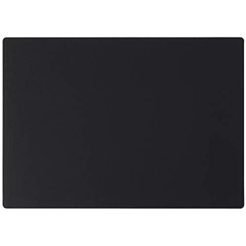 Artistic Antimicrobial Black Desk Pad, 12'' x 17'' | Non-Glare Desk Pad Protects from Nicks, Scratches and Spills (75-2-0)