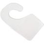 Adhesive Hooked Hang Tags Heavy Duty Retail J Hook Tabs Clear (1000ct.)