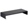 Monoprice Metal Multimedia Desktop Stand- 7.9 x 19.3 Inches - Black | Raised 3.2 Inches, Monitor Stand & Riser, Laptop Stand - WorkstreamCollection