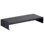 Monoprice Metal Multimedia Desktop Stand- 7.9 x 19.3 Inches - Black | Raised 3.2 Inches, Monitor Stand & Riser, Laptop Stand - WorkstreamCollection