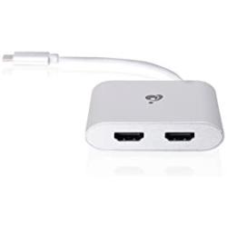 IOGEAR USB-C to 4K Dual HDMI Adapter, GUC3CHD22