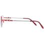 Alsenor Progressive Multifocal Computer Reading Glasses Blue Light Blocking Reader Glasses Frame For Men and Women (Red, 2.0 x)