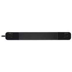 APC C20B AV C Type 8 Outlet Power Filter, 120V Black