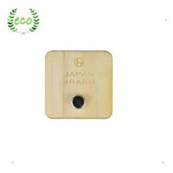 Eco-Friendly Product-Natural Wooden Magnetic Cable Holder, Cable Management for organizing Cable Cords Home and Office, Adhesive Cord Holder(WOOD-11)