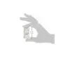Panduit ABM2S-A-D Cable Tie Mount, Adhesive Backed, 4-Way, ABS, White (500-Pack)