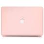 LuvCase 4 in 1 Laptop Case for Old MacBook Pro 13'' (CD Drive, 2008-2012) A1278 Hard Shell Cover, Pouch, Keyboard Cover & Screen Protector (Rose Quartz)