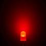 Chanzon 100 pcs 5mm Red Diffused LED Diode Lights (Frosted Lens Round DC 3V 20mA) Lighting Bulb Lamps Electronics Components Indicator Light Emitting Diodes