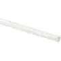 D-Line CTW2.5W Cable Management Wrap Cable Organiser | Tidy Cables, Cords & Wires in Home/Office | 2.5m Length, expands Around Cables 10-40mm, White