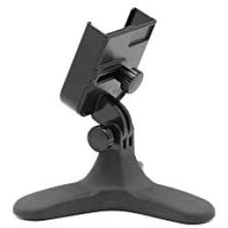 WeatherTech DeskFone - Universal Desktop Cell Phone Holder (Black Billet Knobs)