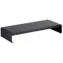 Monoprice Metal Multimedia Desktop Stand- 7.9 x 19.3 Inches - Black | Raised 3.2 Inches, Monitor Stand & Riser, Laptop Stand - WorkstreamCollection