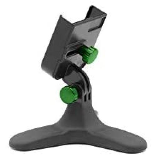 WeatherTech DeskFone - Universal Desktop Cell Phone Holder (Forest Green Billet Knobs)
