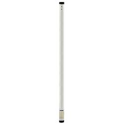 QualGear QG-PRO-PM-3FT-W Pro-AV 1.5'' Npt Threaded Pipe, 3 Length Projector Accessory