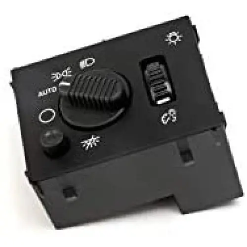 Headlight Instrument Panel Dimmer Dome Lamp Switch - Replaces D1595G, 19381535, 15194803, 1S8489 - Compatible with Chevy, GMC & Hummer Vehicles - Silverado, Avalanche, Suburban, Tahoe, Sierra, Yukon