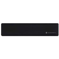 WhirlwindFX Wrist Pad/Rest - Full Standard Black - Mechanical Keyboards, Stitched Edges, Ergonomic - 17.5 x 4.0 x 1.0 in (L x W x T) (Thick)