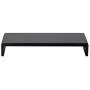 Monoprice Metal Multimedia Desktop Stand- 7.9 x 19.3 Inches - Black | Raised 3.2 Inches, Monitor Stand & Riser, Laptop Stand - WorkstreamCollection