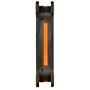 Thermaltake Ring 12 High Static Pressure 120mm Circular LED Case Radiator Cooling Fan CL-F038-PL12OR-A Orange
