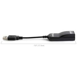 Plugable USB 2.0 to Ethernet Fast 10/100 LAN Wired Network Adapter Compatible with Chromebook, Windows, Linux, Switch Game Console