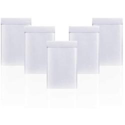 Amiff Kraft Bubble Mailers 5x9. Pack of 10 Padded envelopes 5'' x 9''. White kraft paper cushion envelopes. Exterior size 6x10 (6 x 10). Peel and Seal.
