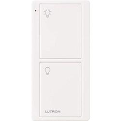 Lutron On/Off Switching Pico Remote for Caseta Smart Home Switch | PJ2-2B-GWH-L01 | White
