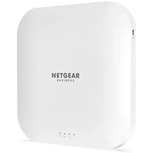 NETGEAR Wireless PoE Access Point (WAX218) - WiFi 6 Dual-Band AX3600 Speed | 1 x 2.5G Ethernet PoE+ Port | 802.11ax | WPA3 Security | Create up to 4 Separate Wireless Networks