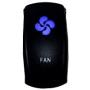 OZ-USA Fan Switch Laser Blue LED Rocker On/Off Switch UTV Truck Polaris RZR XP 900 800 Dash
