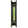 Thermaltake Riing 12 High Static Pressure Circular Ring Green LED Case/Radiator Fan with Anti-Vibration Mounting System Triple Pack Cooling CL-F055-PL12GR-A
