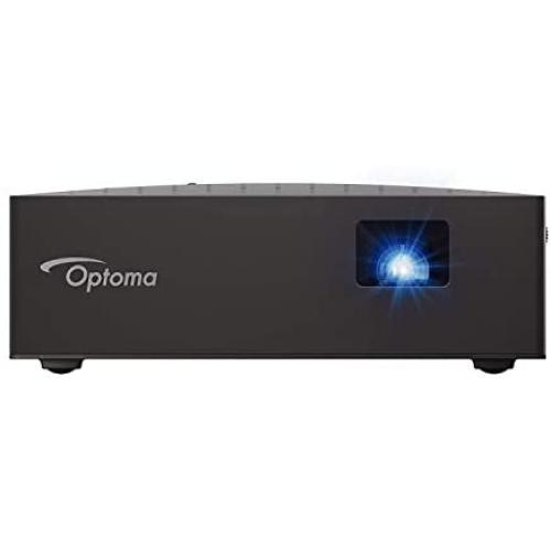 Optoma LV130 Mini Projector, Bright and Ultra Portable LED Cinema in Your Pocket, 4.5 Hour Built-in Battery, HDMI, USB, DLP Projector with Amazing Colors