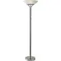 Adesso 5023-22 Expo 300W Torchiere, 71.5 in, 2 x 150W Incandescent/LED, Brushed Steel/Chrome Finish, 1 Floor Lamp Adesso 5023-22 Expo 300W Torchiere, 71.5 in, 2 x 150W Incandescent/LED, Brushed Steel/Chrome Finish, 1 Floor Lamp