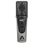 Apogee MiC Plus - Studio Quality USB Microphone with Cardioid Condenser Mic Capsule, Built In Mic Pre-Amp & Zero-Latency Headphone Output