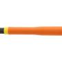 Ideal Industries Ins. Screwdriver Set, Slot/Phillips, 2 Pc, Orange, 35-9305